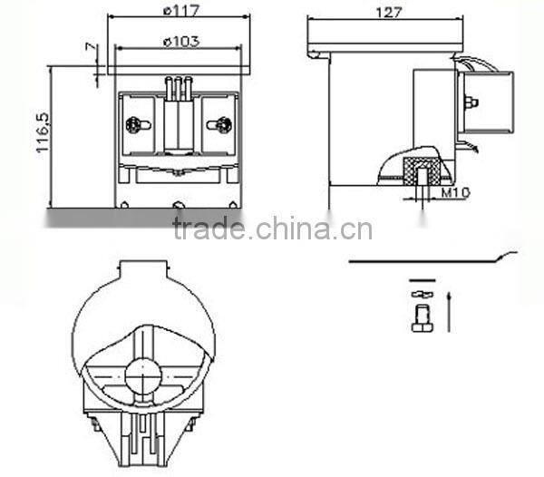 Good Elevator lift oil can spout