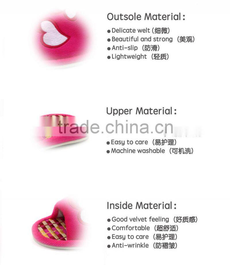 womens cotton warm bedroom slippers,warm beautiful slipper, cute slippers