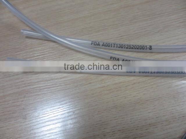 beautiful printing logo on silicone hose food grade FDA approval