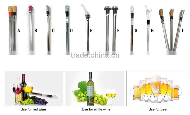 beer chiller stick,wine cooler stick,ice beer bottle cooler stick
