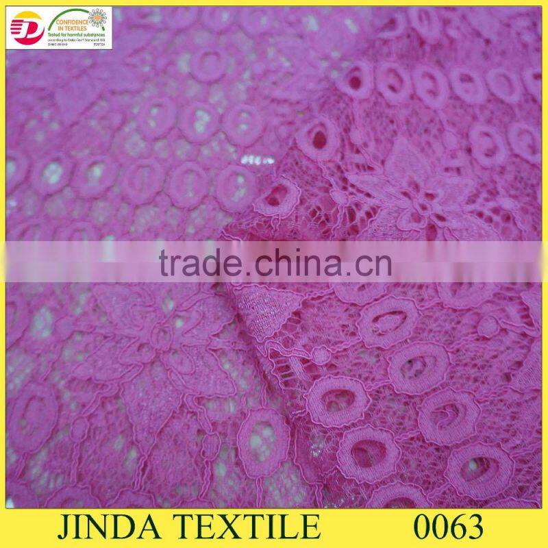 Wholesale High Quality Cheap Price Cotton Nylon Lace Fabric Wholesale