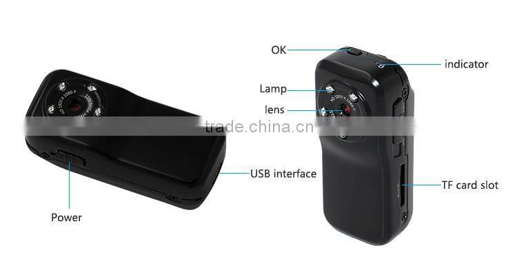 1080P mini dv with waterproof case