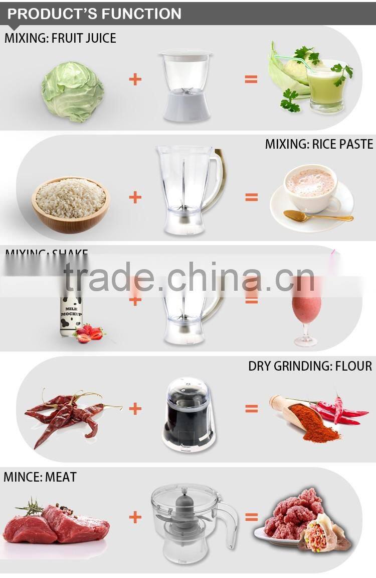 JL-B315 Plastic Material Electric Juicer and Blender