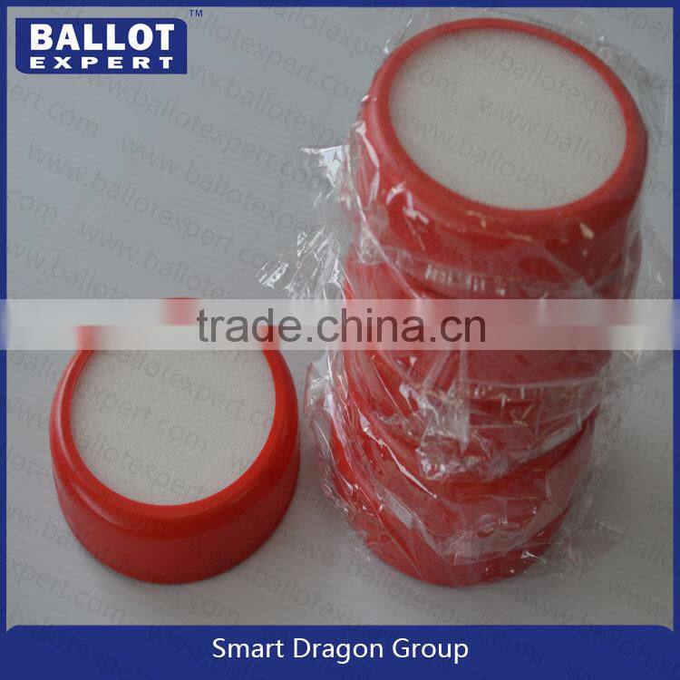 Plastic fingerprint ink pad for voting on election