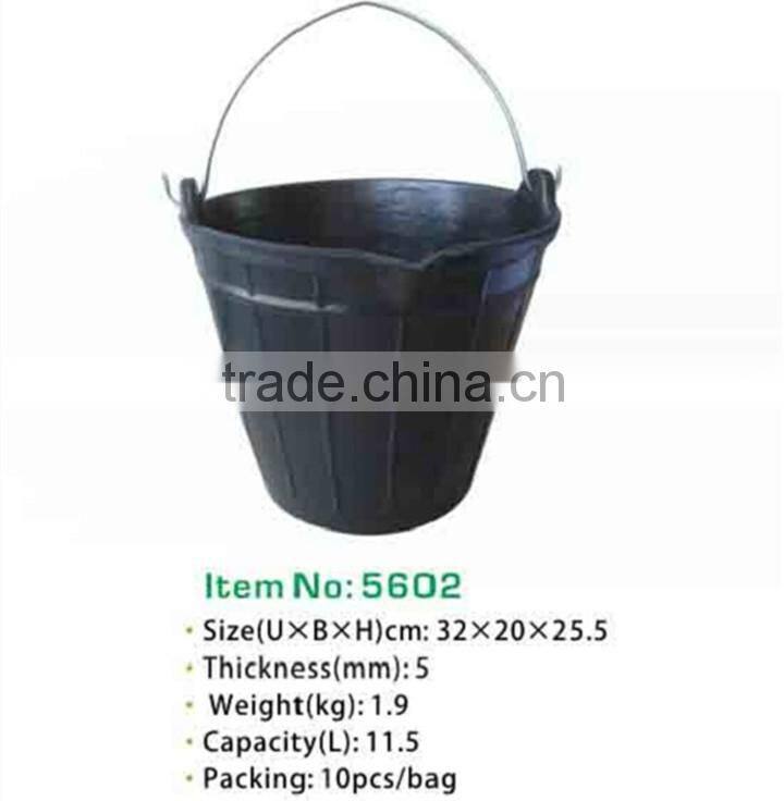 Recycle rubber buckets, water buckets