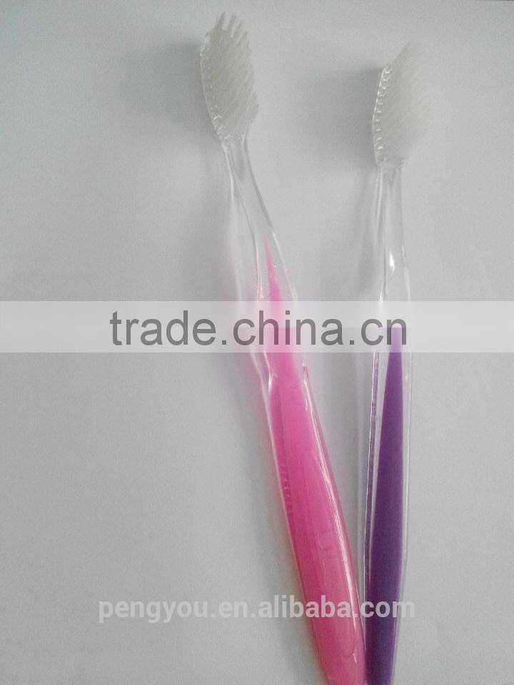 popular best-selling soft bristle disposable toothbrush