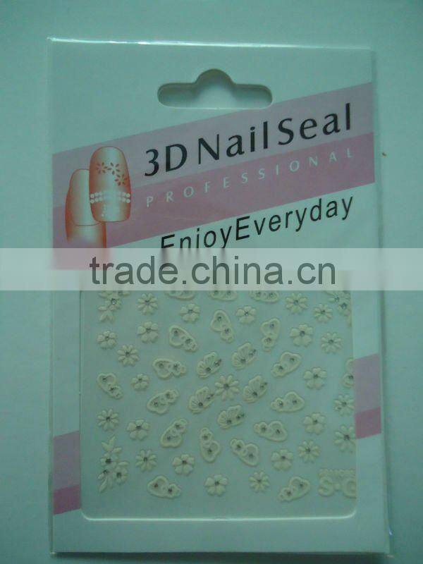 2012 3D Nail Art Sticker