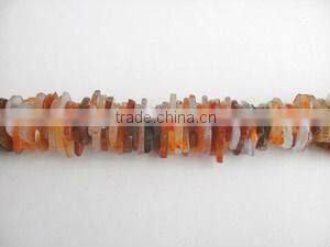 Red Agate slice centre drill