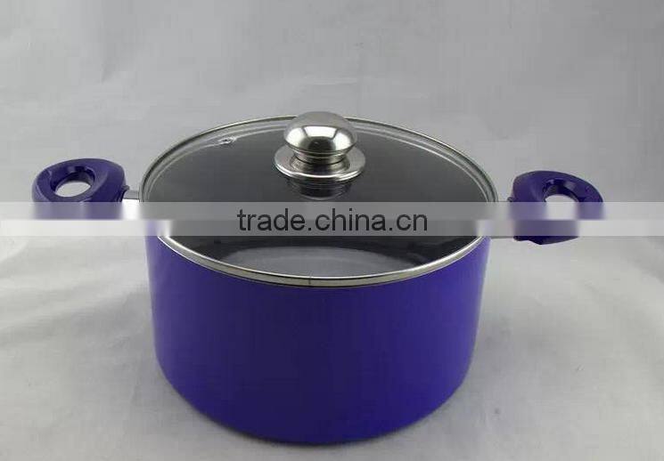 Quality Aluminum Pressed Non-stick Casserole/Casserole Set