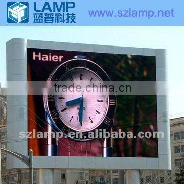 outdoor building mounted led screen