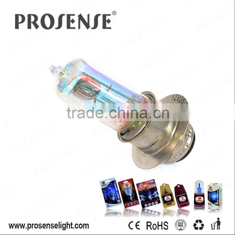 PROSENSE 12V 35/35W Rainbow Halogen Motorcycle Lamp