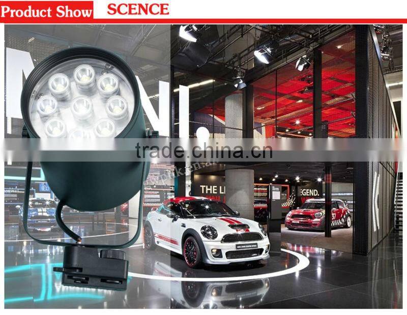 Commercial Solid State 9W LED Museum Track Lighting