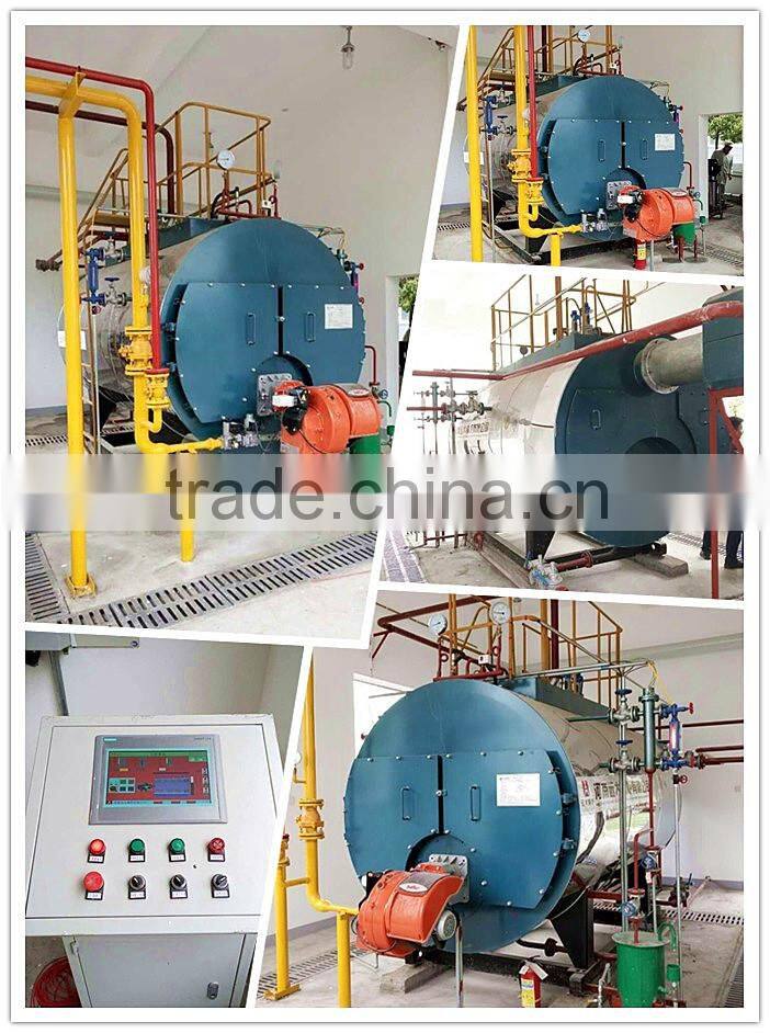 animal feed factory, animal food factory boiler, WNS series gas steam boiler