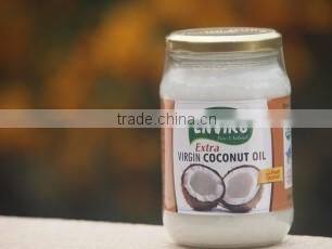 Unrefined Organic Virgin Coconut Oil ; Cold Pressed Virgin Coconut Oil