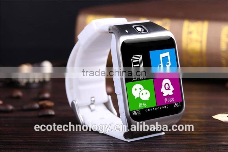 CE ROHS LG118 Bluetooth Smartwatch SIM /TF Card HD Touch Screen with Camera Built in NFC Mate for Android and Iphone cellphone