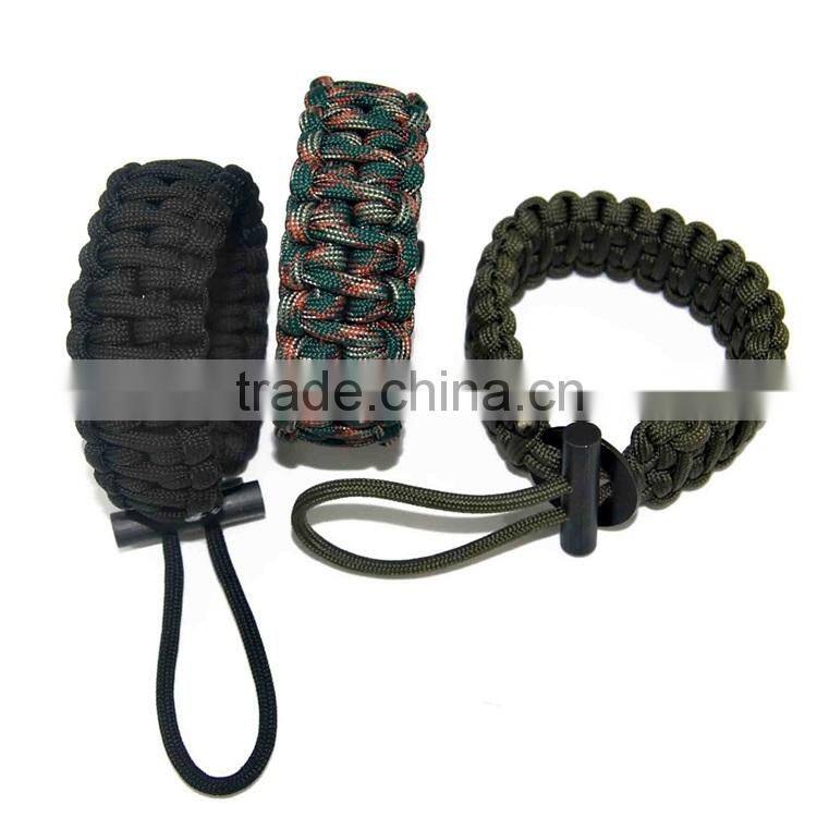 Survival Paracord Bracelet Flint Ferrocerium Rod