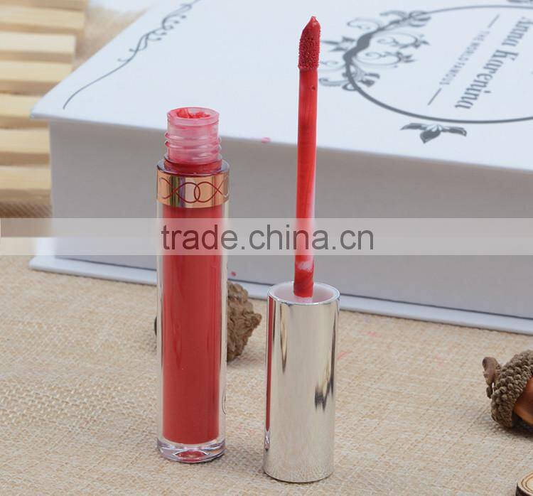 Waterproof matte korean new style branded makeup promotional lip gloss