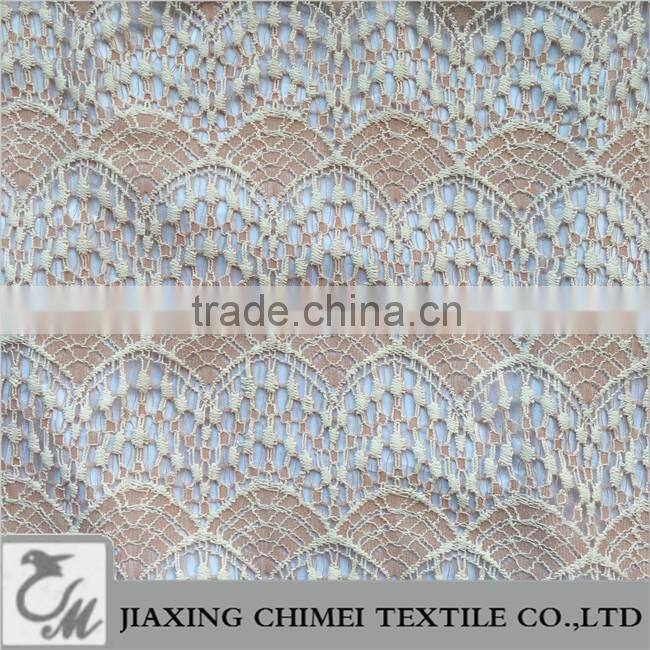 two tone color jacquard lace
