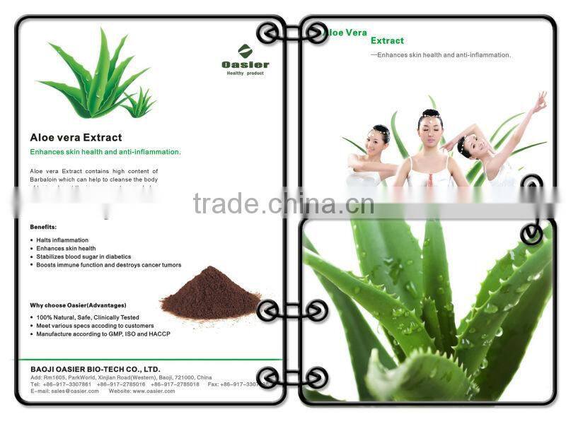 Natural GMP hot sale aloe emodin aloe vera extract