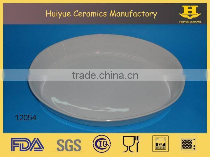 porcelain bakeware, ceramic plate