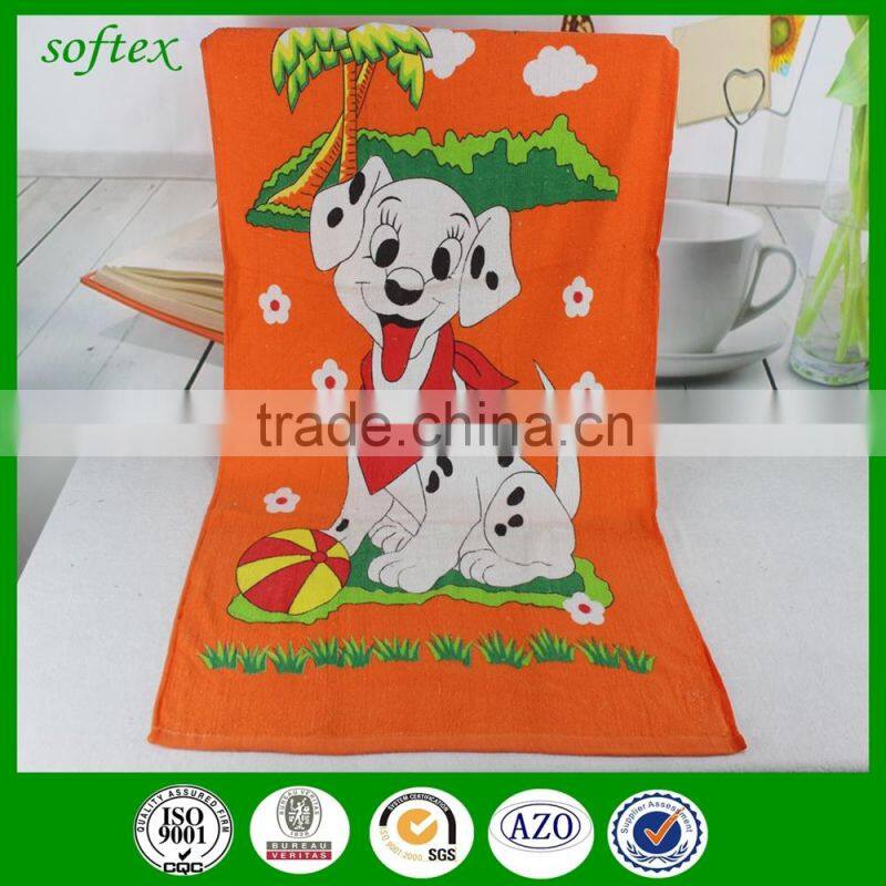 wholesale china factory 100% cotton customed printing beach towel