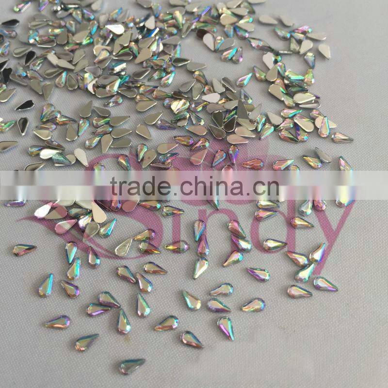 3D nail art wheel AB color special shape mini acrylic rhinestone nail art wheel ZX:AT07