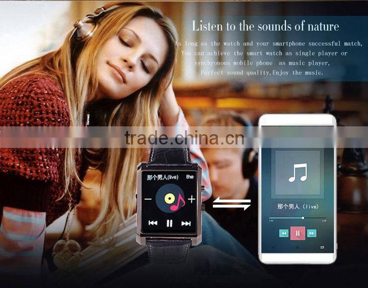 Fashion Touch screen waterproof bluetooth Smart wrist watch