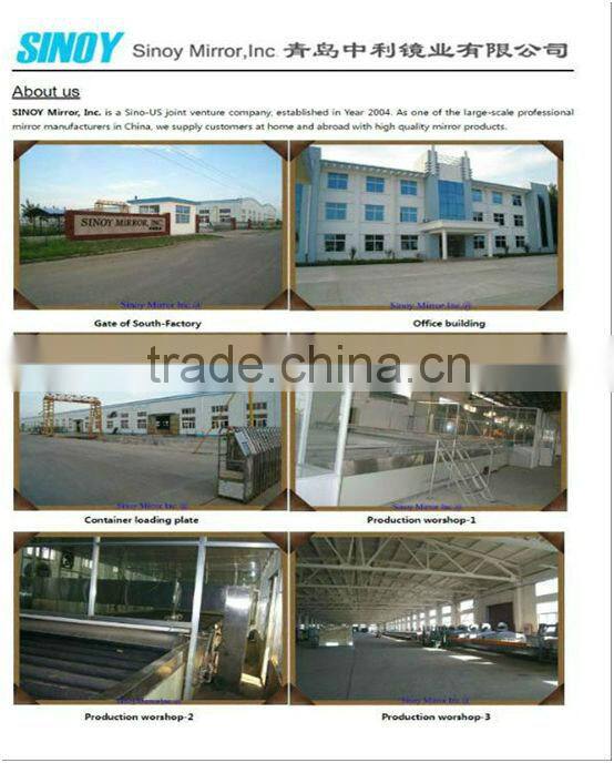 float silver mirror sheet, beveled silver mirror bath mirror