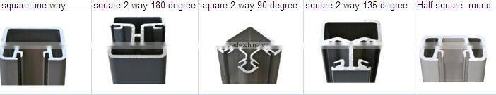 made in china pipe connector,male tube connector, female tube connector for home decor