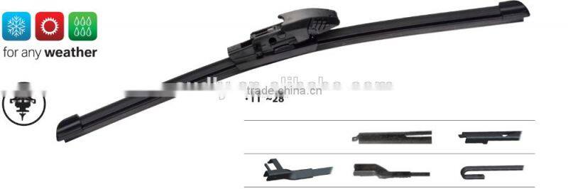 2015 Best Quality Multi-fit car silicone wiper blade with Best Prices
