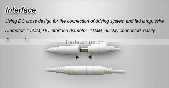 7W Recessed fitting COB down light with e27