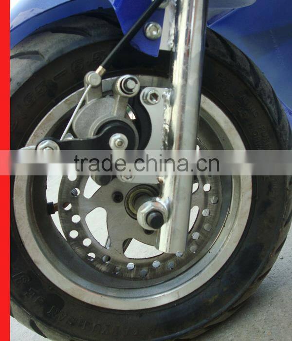 single cyclinder 2-wheel 49cc mini moto with CE for kids/adults