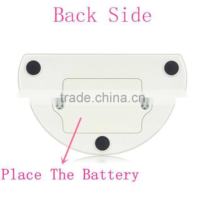 White wireless table ordering call button