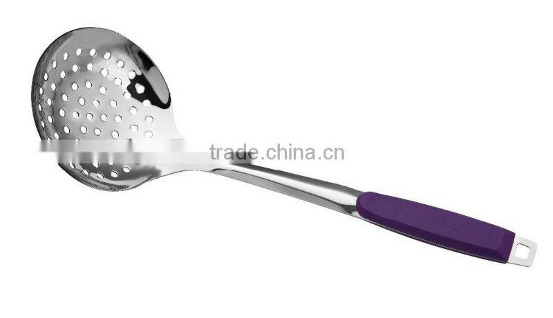 Best Selling Stainless Steel Soup Ladle With Plastic Handle
