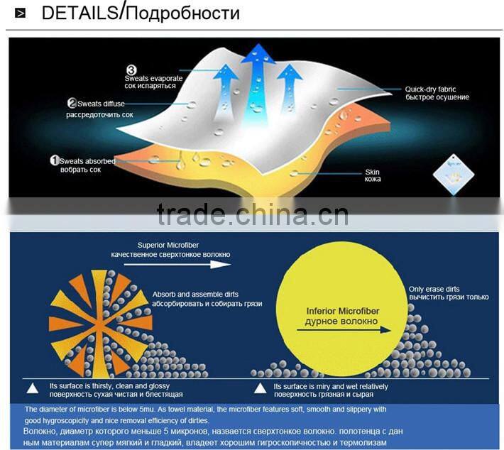 60-160cm Super absorbent microfiber fabric cloth