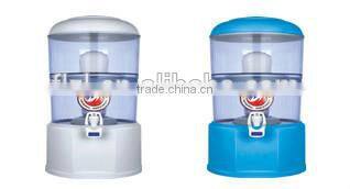 white color mineral pot