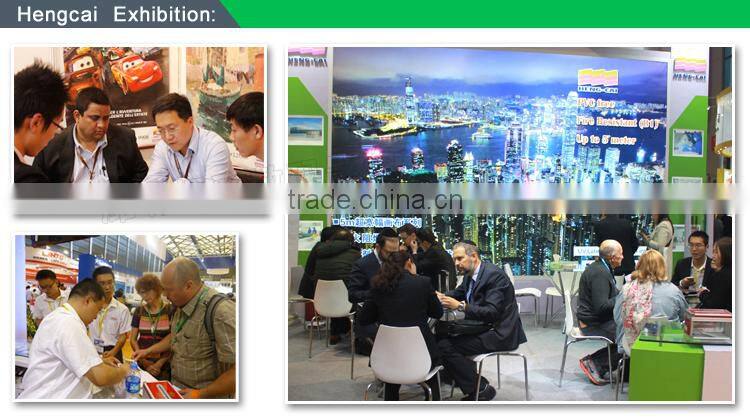 Fire retardant print wall paper polyester fabric with adhesive