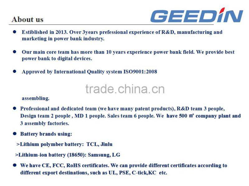 2016 stylish solar charger umbrella wholesale power bank with LCD dispaly