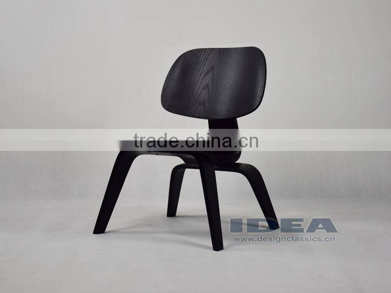 Replica Charles Plywood Lounge Chair - Black Color