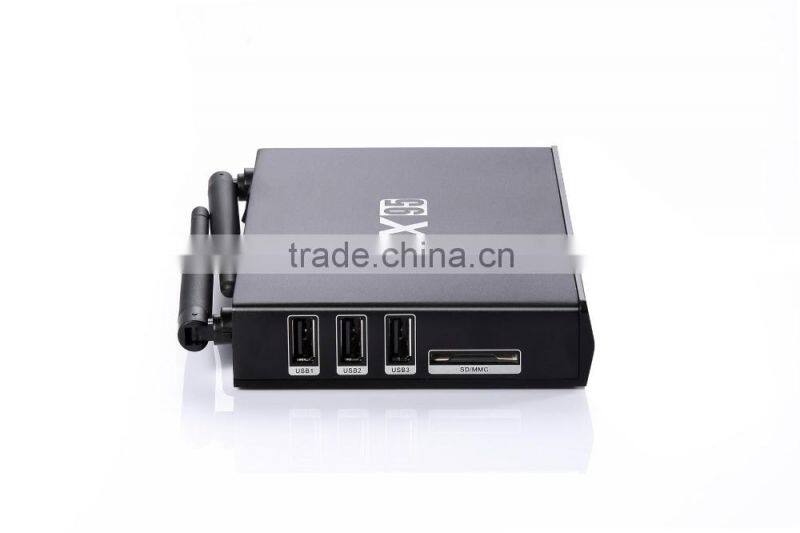 100% orginal amlogic s905 EX95 tv box full hd 4k metal case EX95 android tv box