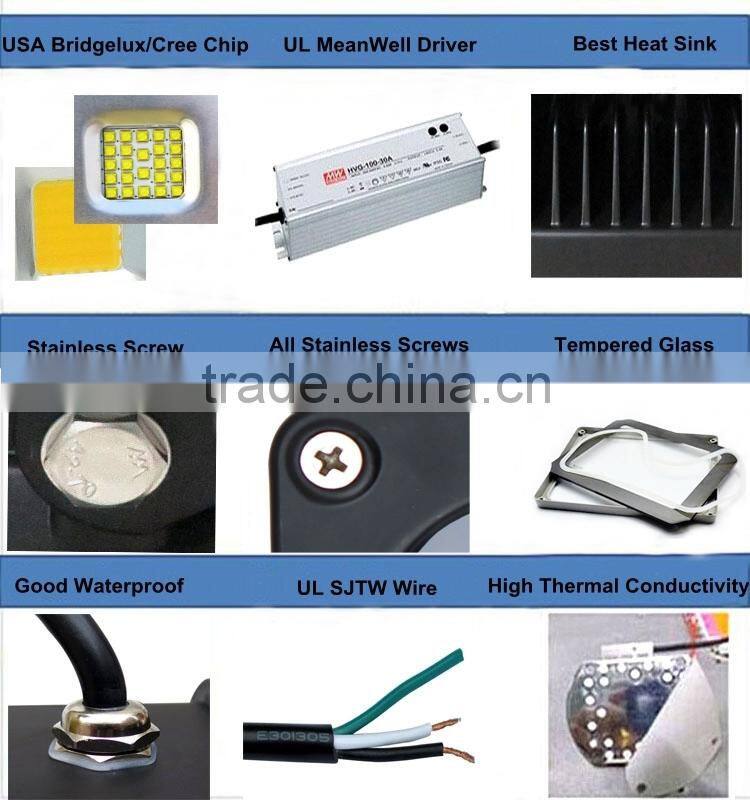 Hot sale IP65 waterproof Bridgelux/Epistar COB 10w outdoor led flood light