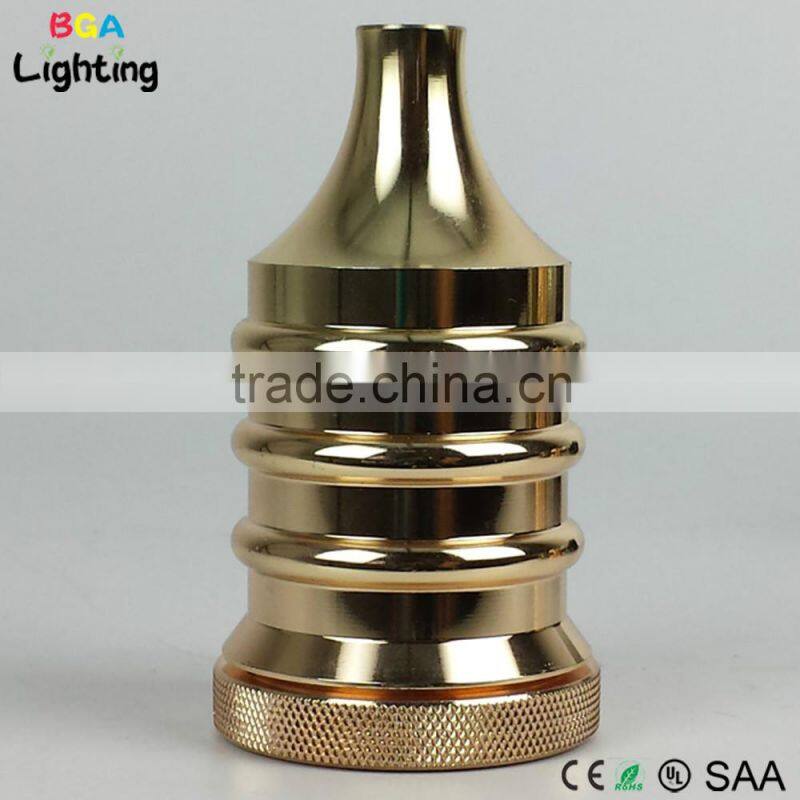 E26 Aluminum metal ceiling lamp socket for suspension lamp