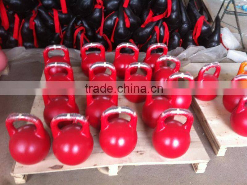 Top quality competition kettlebell with stainless steel handle