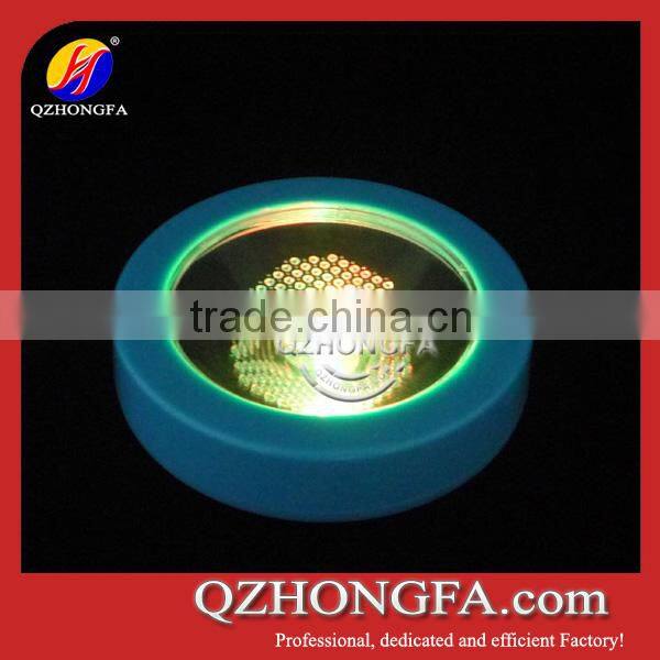 2015 LED light up coaster,led sticker coaster