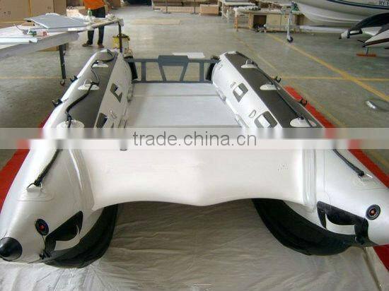 PVC/Hypalon material high speed Inflatable Boat Catamaran 330