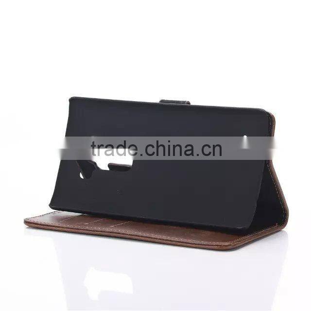 High quality pu leather case for LG G FLEX2,wallet pattern case forLG G FLEX2