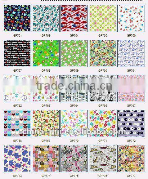 65% polyester 35% cotton printed canvas print