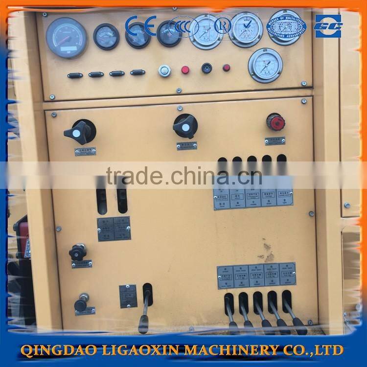 Water well drilling rig with 400 m for water well station construction.