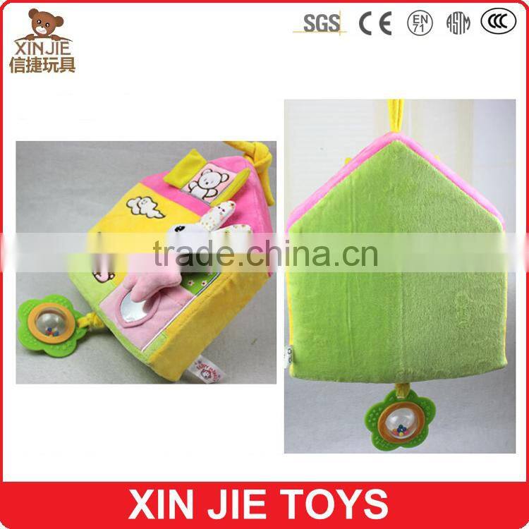 custom plush hanging musical baby musical toy