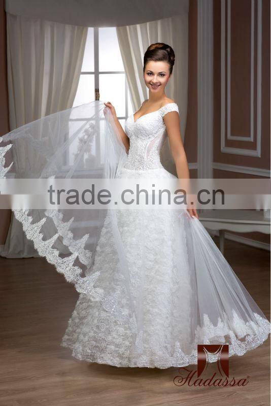 New collection Italy design Ball Gown Wedding Dress / Bridal Gown